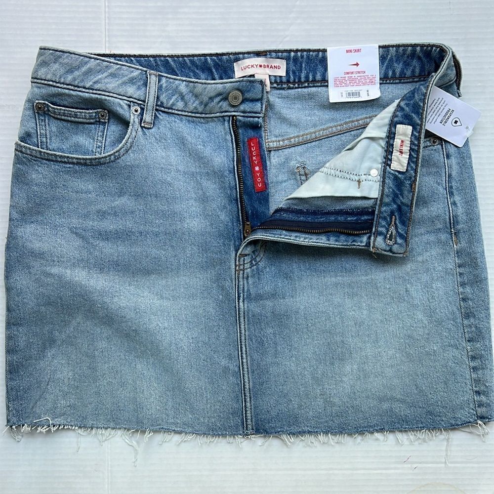 Lucky Brand Denim Mini Skirt Size 32 - Picture 11 of 11